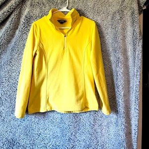 Lands End pullover zip fleece EUC size small